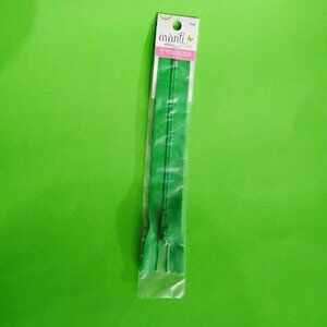 NEW-ALL PURPOSE ZIPPER 5" green polyesters-DIY